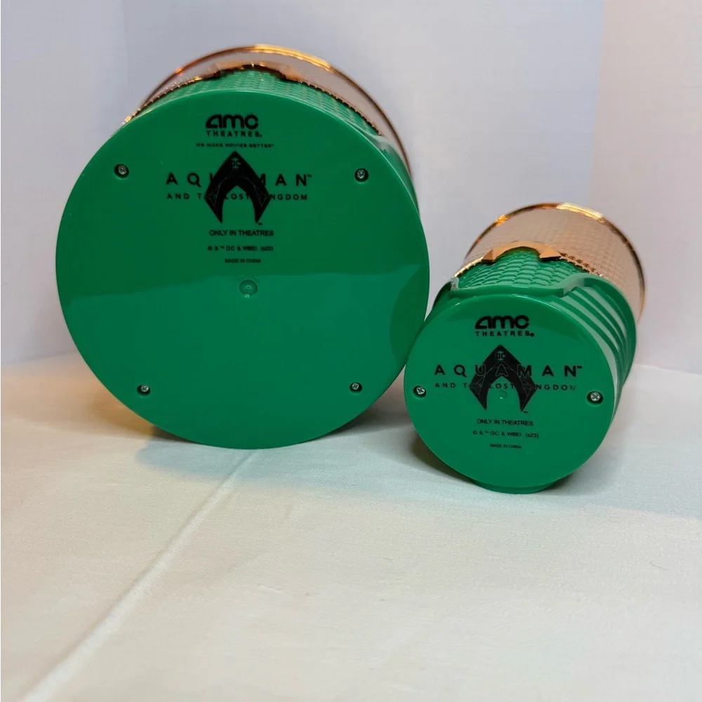 AMC Exclusive Aquaman Lost Kingdom Popcorn Bucket And Tumbler Cup Set - Picture 3 of 7